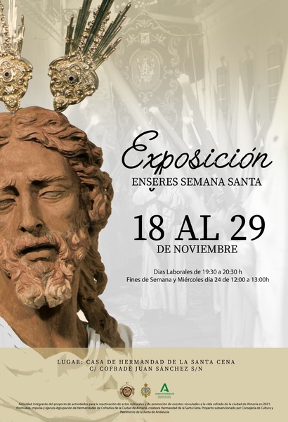 Cartel exposicion enseres